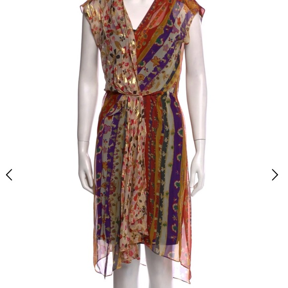 Diane Von Furstenberg Dresses & Skirts - Diane Von Furstenberg Multicolor Floral Women's Dress- shell only